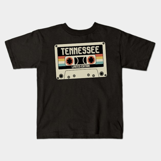 Tennessee - Limited Edition - Vintage Style Kids T-Shirt by Debbie Art